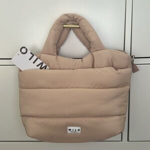 NWT Wilo the Label - Mini 2 Strap Tote (Clay)